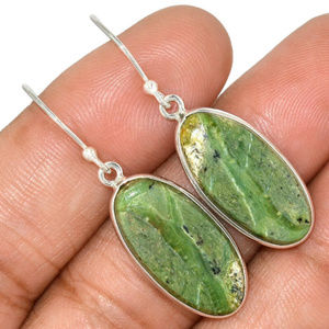 Imperial Opal Earrings Solid 925 sterling silver